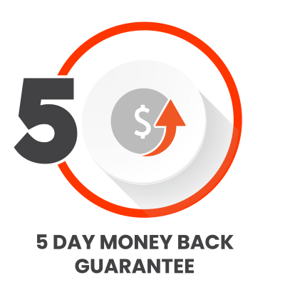 5 Day Money Back Guarantee