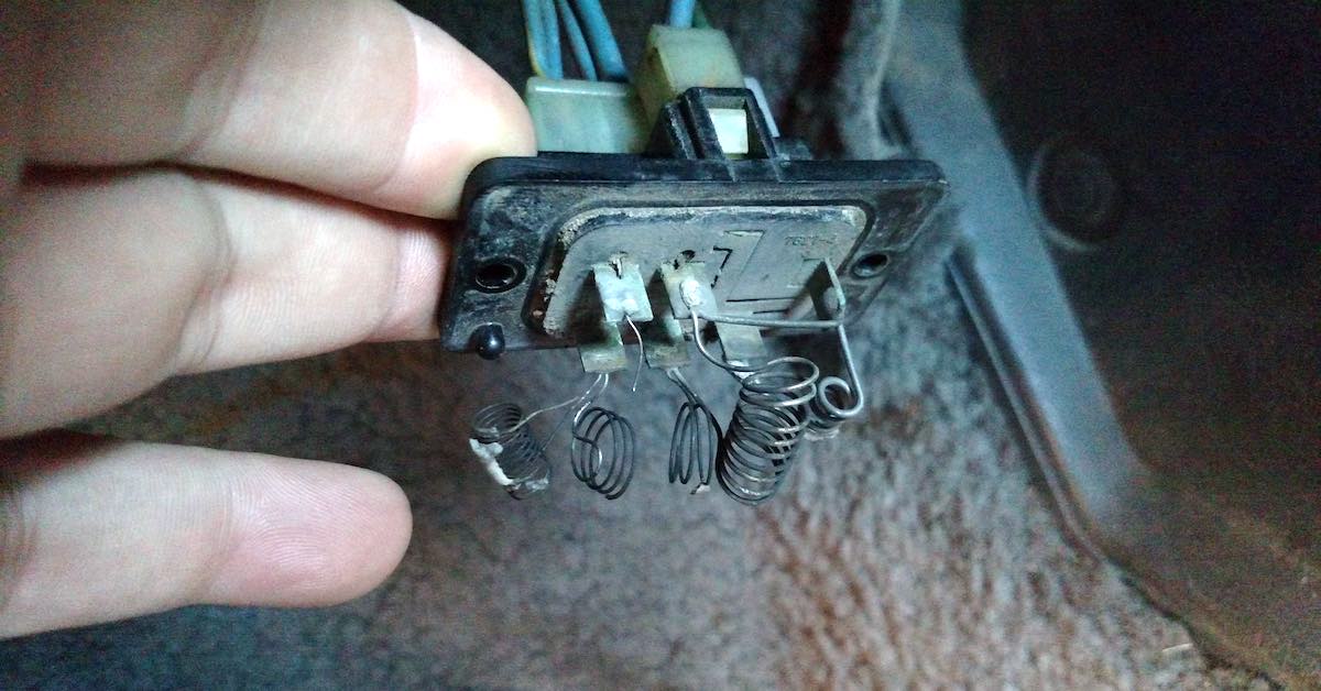 Blower Motor Resistor Symptoms Testing