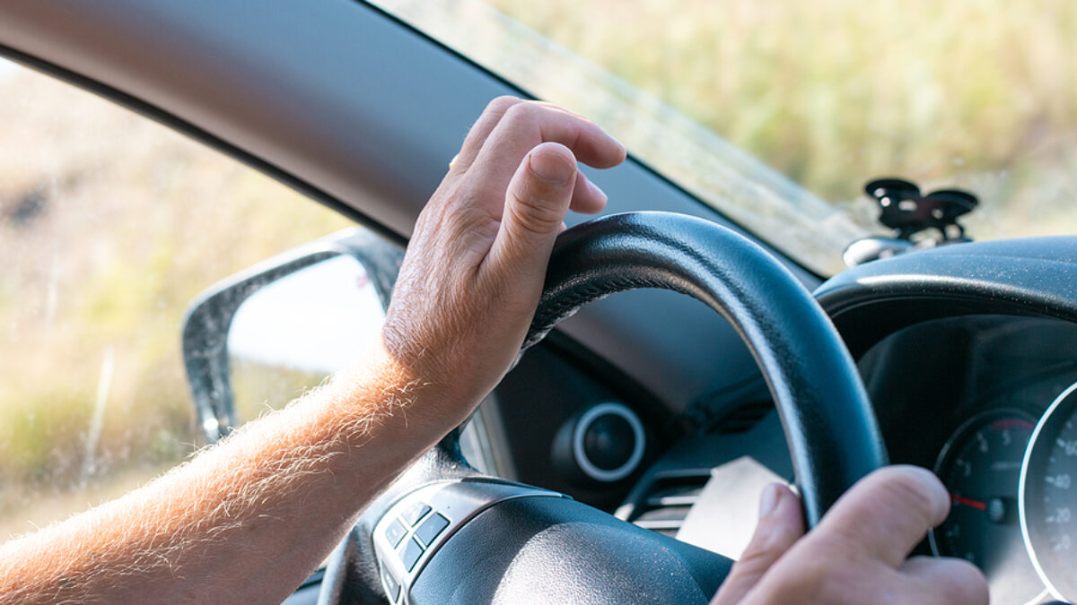 Is the steering wheel locked while driving? Guard My Ride